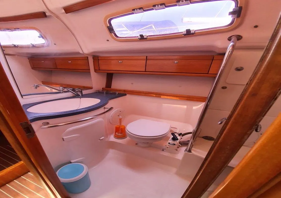 Diana, a Bavaria 39 Cruiser sailboat at Mai Khao, Thailand