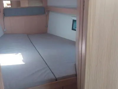 Cabin on Playa Blanca, a Bavaria C42 sailboat at Palma de Mallorca, Spain