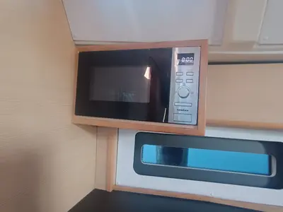 Galley of Dona, a D&D Kufner 50 sailboat at Punat, Croatia