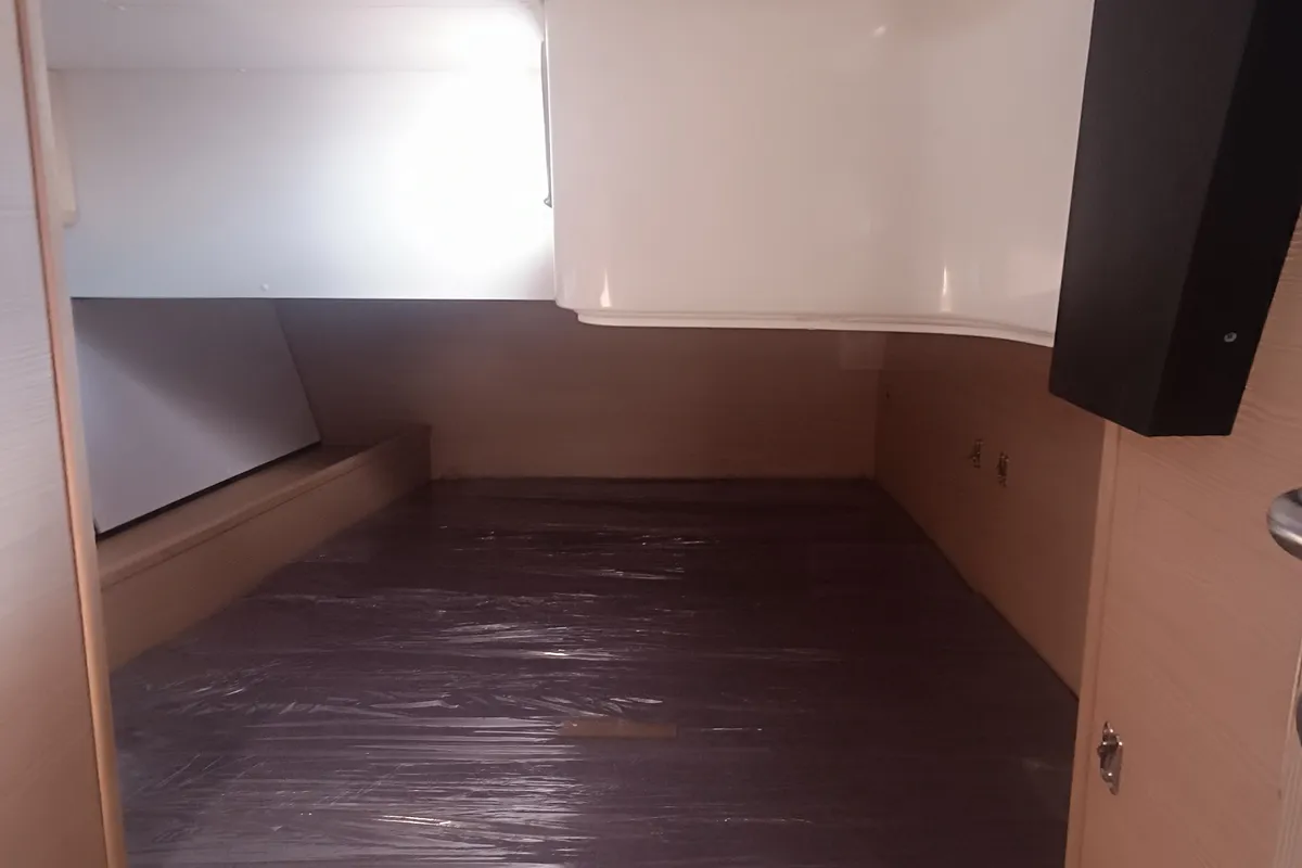 Cabin on Dona, a D&D Kufner 50 sailboat at Punat, Croatia
