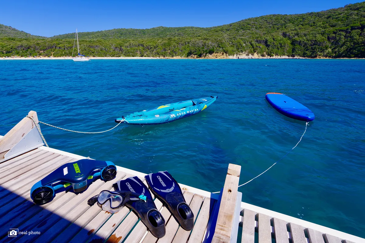 Fountaine Pajot Samana 59, a catamaran at Cannigione, Italy