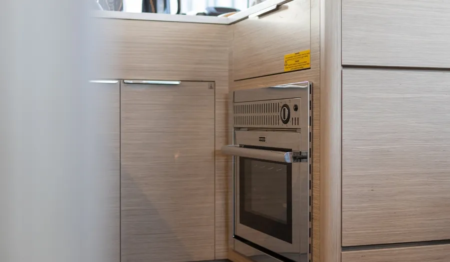 Galley of Skyfall, a Lagoon 46 catamaran at Split, Croatia