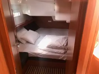 Cabin on My Way One, a Bavaria Cruiser 51 sailboat at Sukošan, Croatia