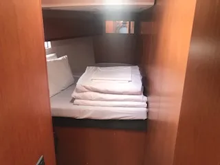 Cabin on My Way One, a Bavaria Cruiser 51 sailboat at Sukošan, Croatia