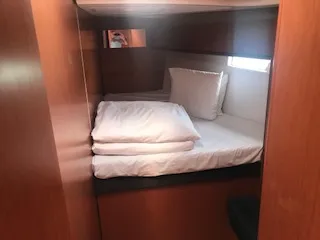 Cabin on My Way One, a Bavaria Cruiser 51 sailboat at Sukošan, Croatia
