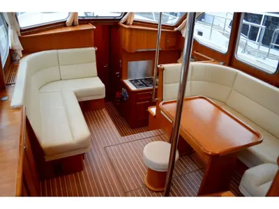 Salon of Drait 99, a De Drait DeLuxe 42 motorboat at Drachten, Netherlands