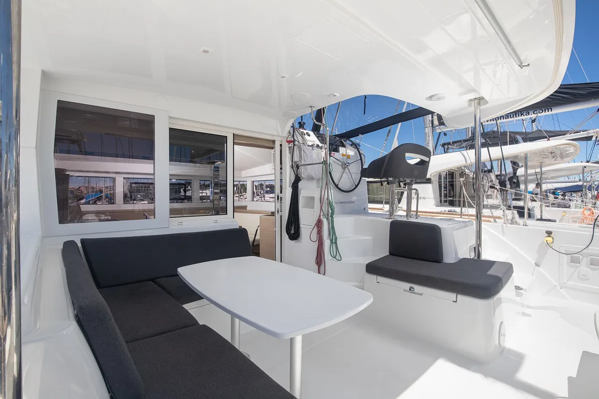 Cabin on Mare Ipanema, a Lagoon 40 catamaran at Općina Medulin, Croatia