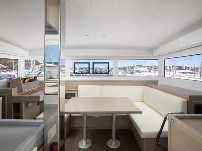 Galley of Mare Ipanema, a Lagoon 40 catamaran at Općina Medulin, Croatia