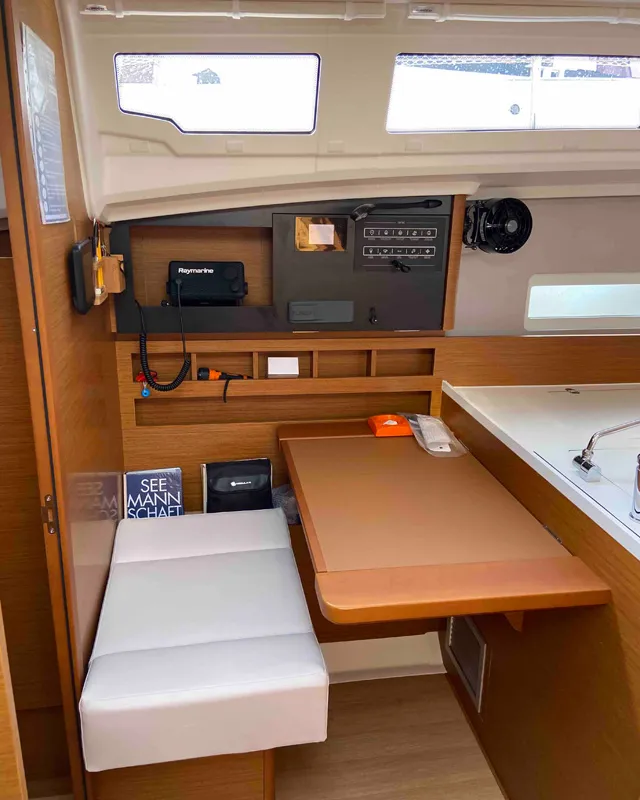 Fortnite, a Jeanneau Sun Odyssey 410 sailboat at Castellammare di Stabia, Italy