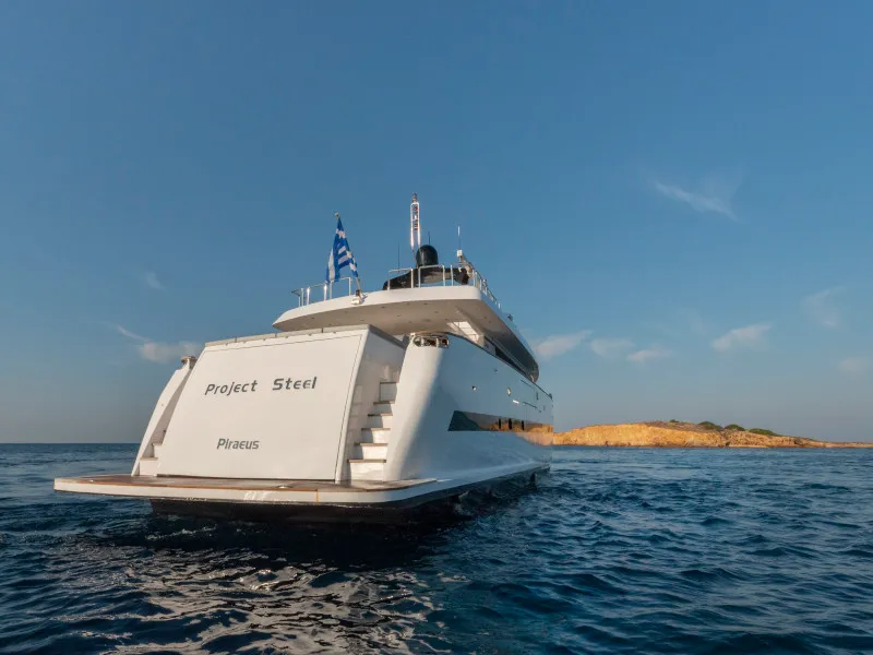 PROJECT STEEL, a Motoryacht motor yacht at Piraeus, Greece