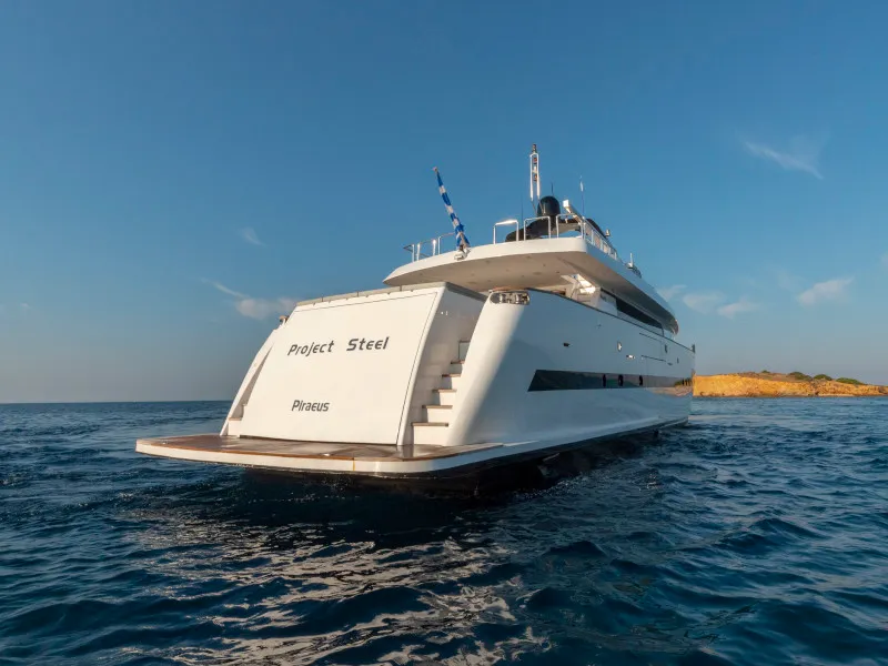 PROJECT STEEL, a Motoryacht motor yacht at Piraeus, Greece