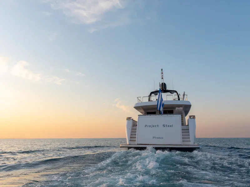 PROJECT STEEL, a Motoryacht motor yacht at Piraeus, Greece
