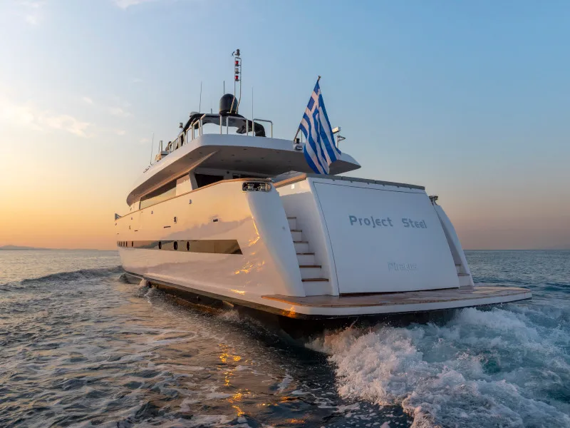 PROJECT STEEL, a Motoryacht motor yacht at Piraeus, Greece