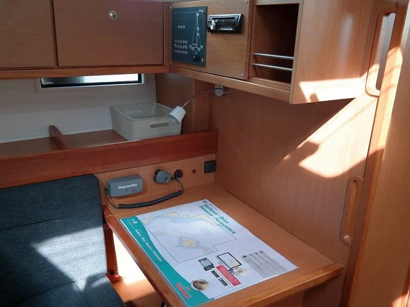 Alena, a Bavaria Cruiser 45 sailboat at Palma de Mallorca, Spain
