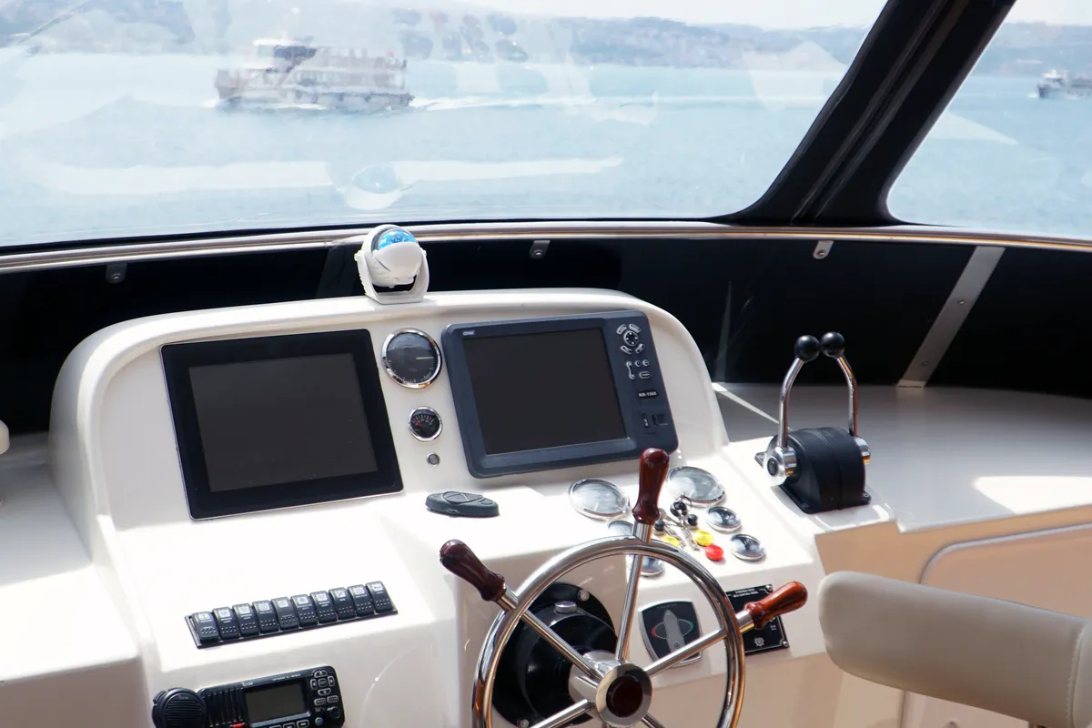 Salon of Defne Sultan, a Gulet Motoryacht motorboat at Kadıköy, Turkey