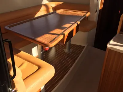 Salon of Tina II, a SAS - Vektor Adriana 44 motorboat at Zadar, Croatia