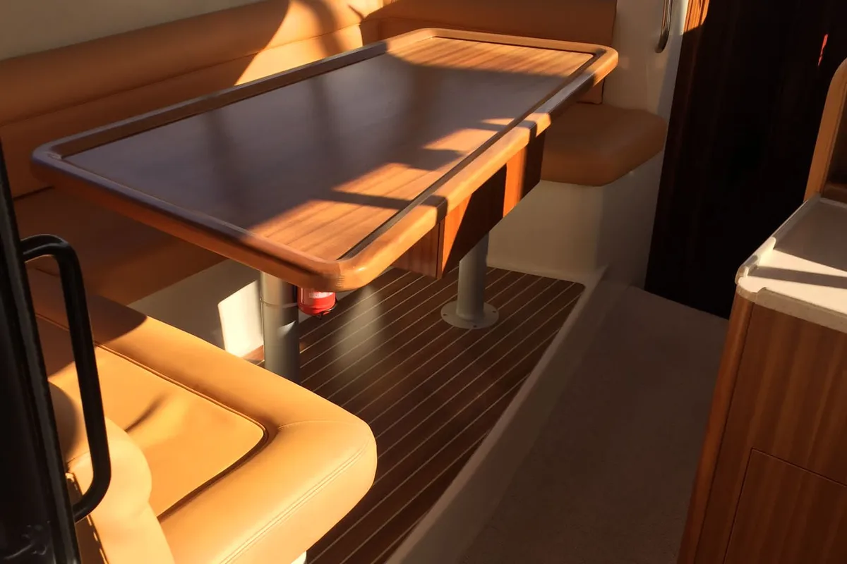 Salon of Tina II, a SAS - Vektor Adriana 44 motorboat at Zadar, Croatia