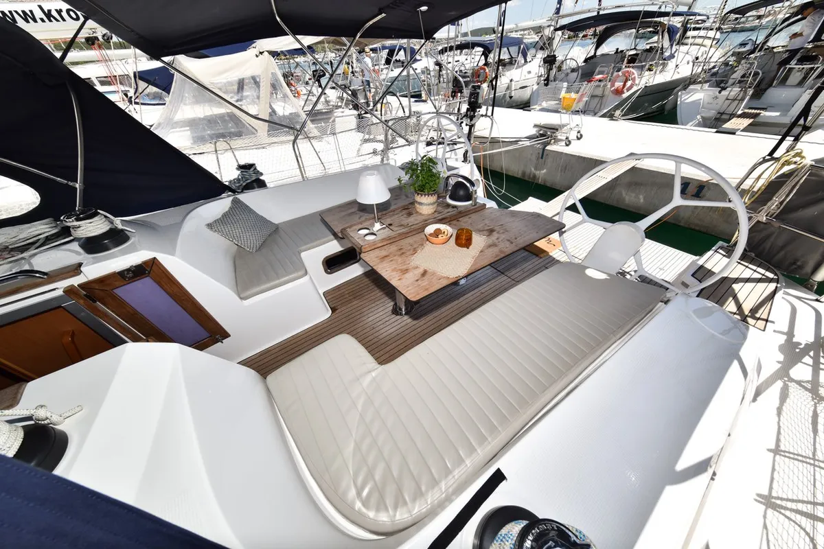 Borgo Erizzo, a Bavaria Cruiser 46 sailboat at Općina Sukošan, Croatia