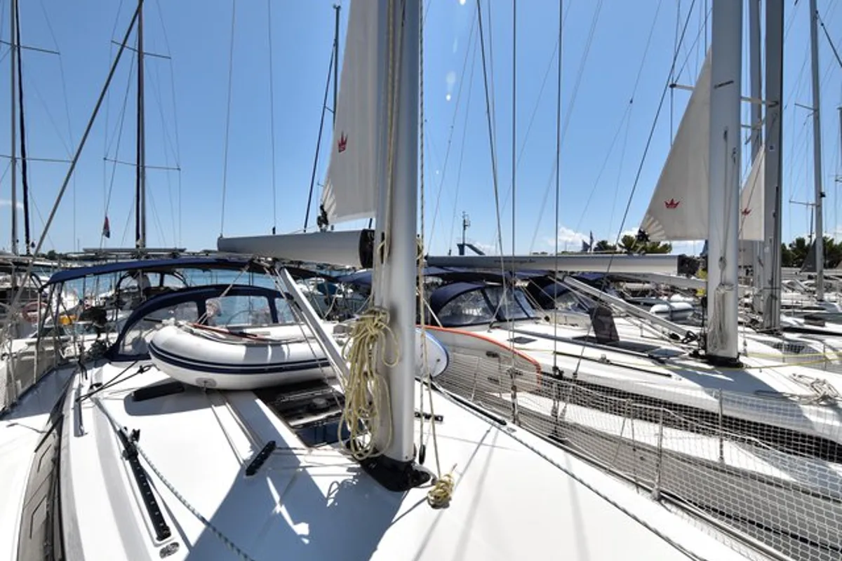 Borgo Erizzo, a Bavaria Cruiser 46 sailboat at Općina Sukošan, Croatia