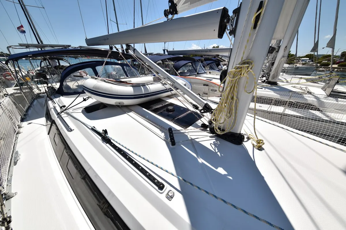 Borgo Erizzo, a Bavaria Cruiser 46 sailboat at Općina Sukošan, Croatia