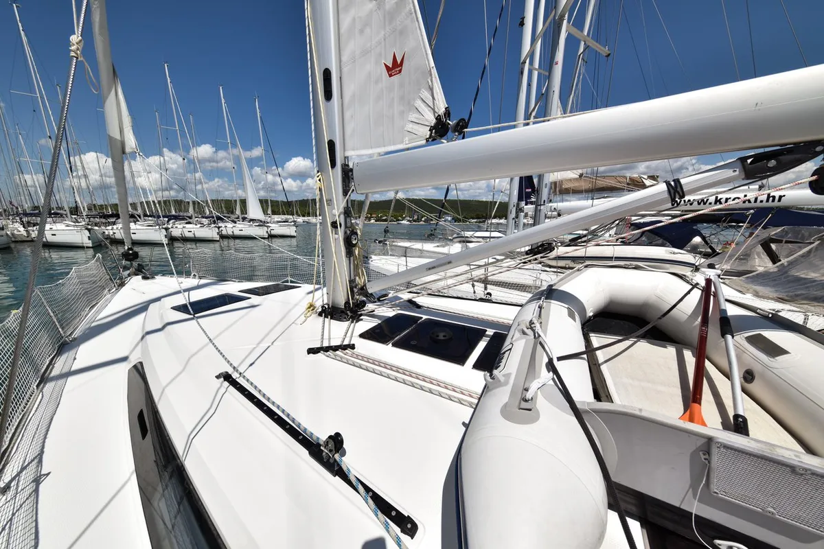 Borgo Erizzo, a Bavaria Cruiser 46 sailboat at Općina Sukošan, Croatia