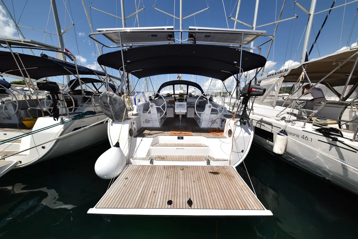 Borgo Erizzo, a Bavaria Cruiser 46 sailboat at Općina Sukošan, Croatia