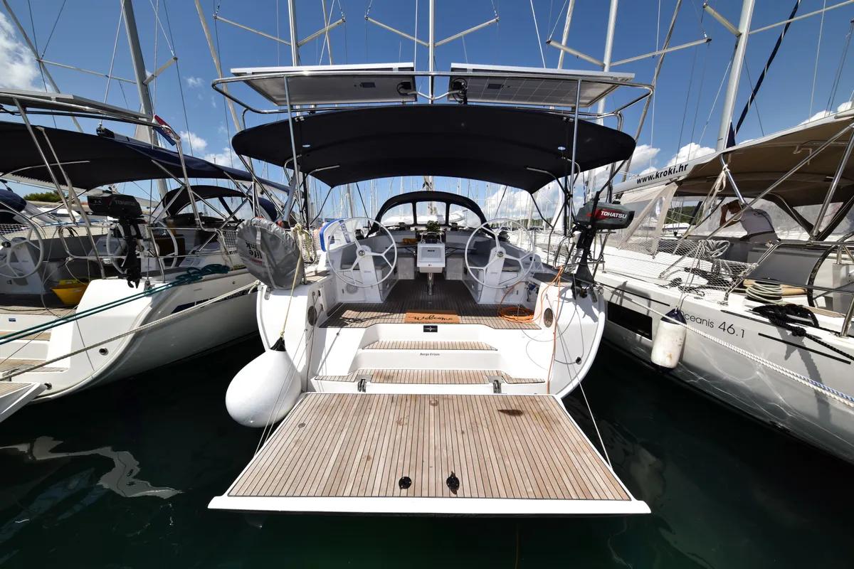 Borgo Erizzo, a Bavaria Cruiser 46 sailboat at Općina Sukošan, Croatia