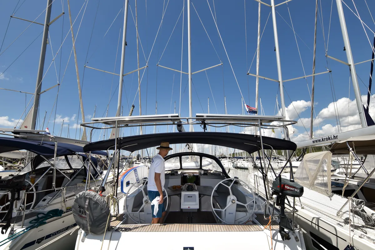 Borgo Erizzo, a Bavaria Cruiser 46 sailboat at Općina Sukošan, Croatia