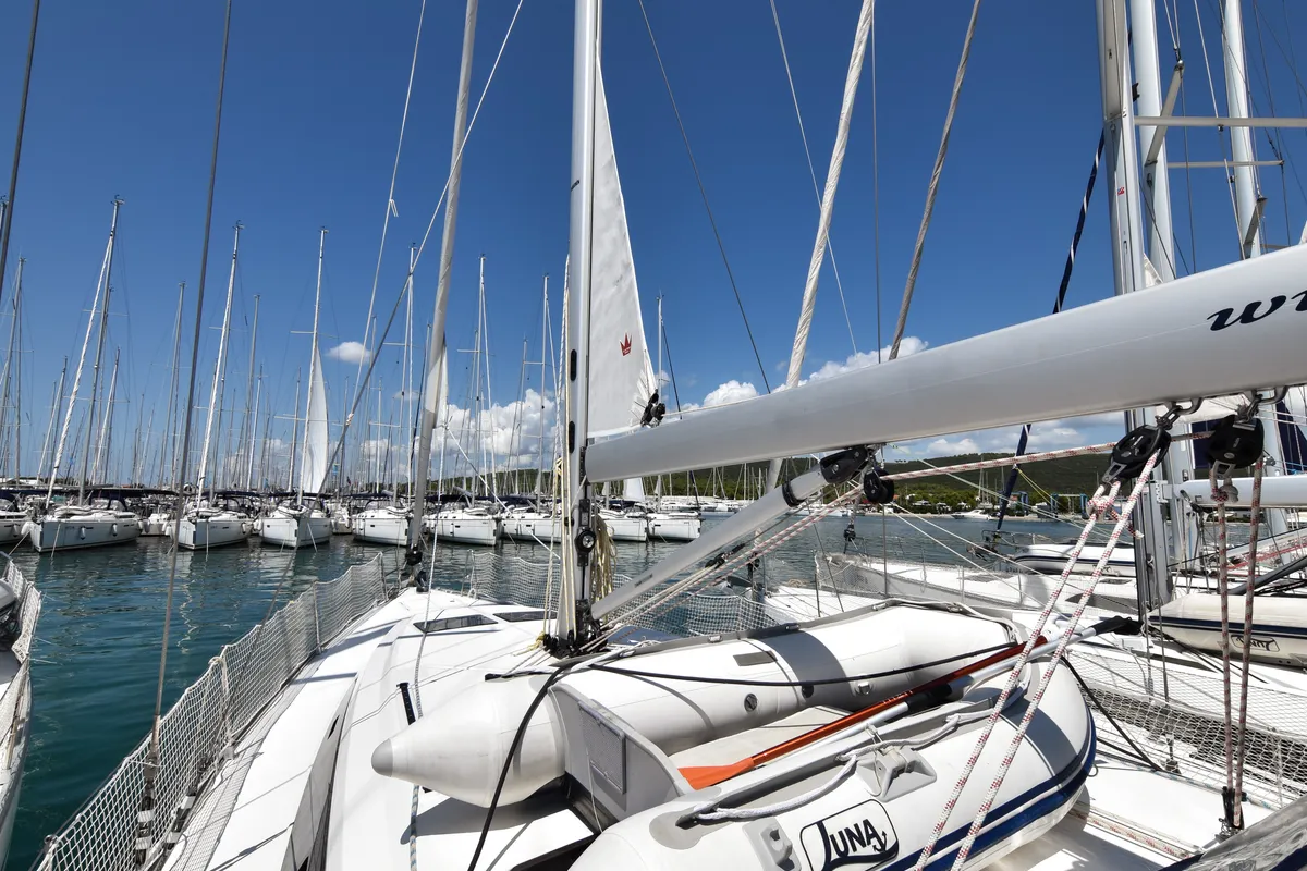 Borgo Erizzo, a Bavaria Cruiser 46 sailboat at Općina Sukošan, Croatia