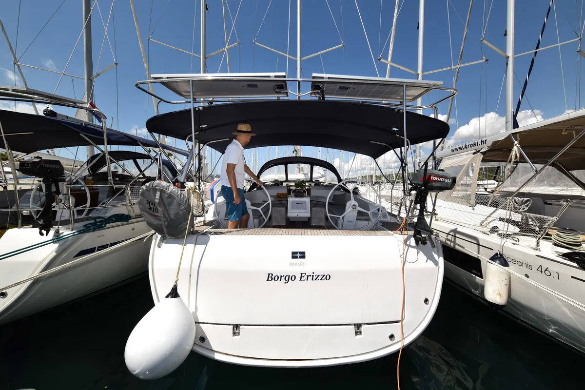 Borgo Erizzo, a Bavaria Cruiser 46 sailboat at Općina Sukošan, Croatia