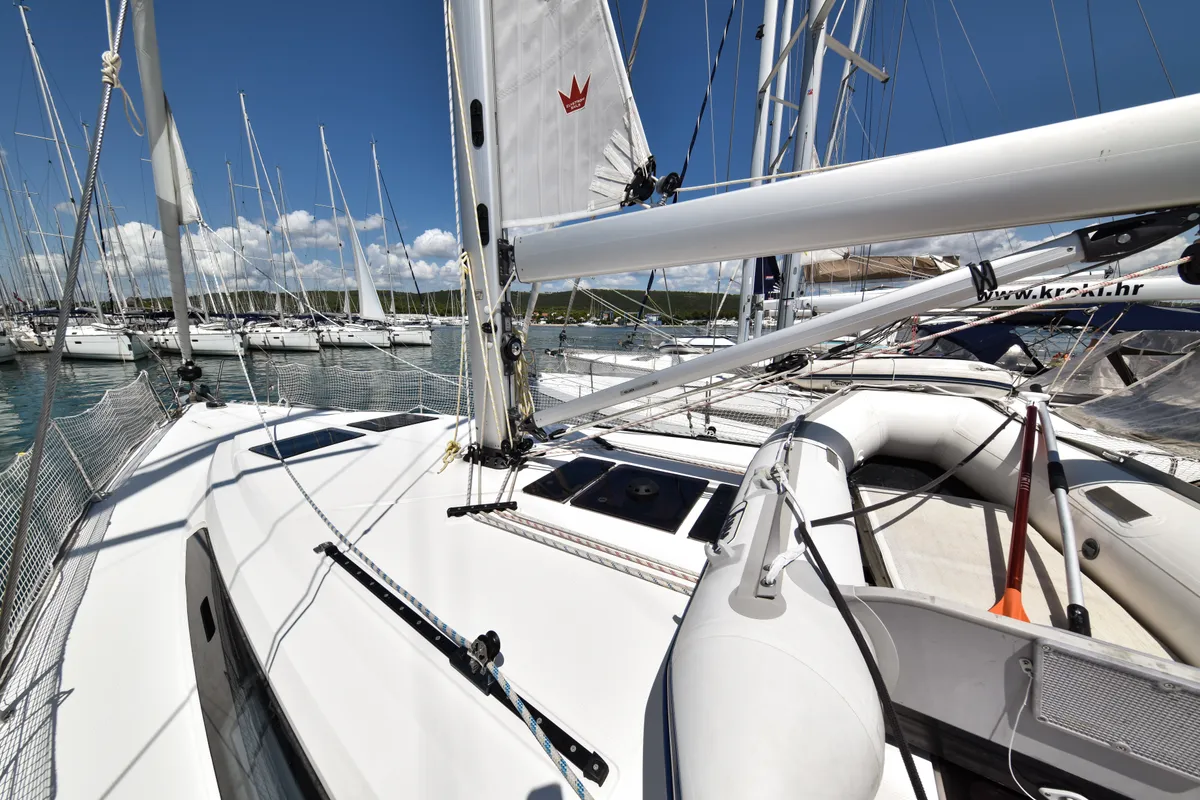 Borgo Erizzo, a Bavaria Cruiser 46 sailboat at Općina Sukošan, Croatia