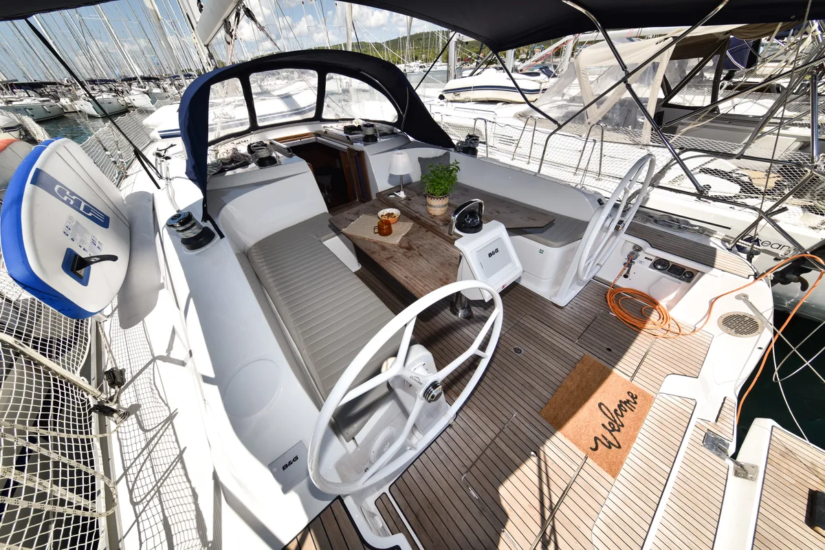 Borgo Erizzo, a Bavaria Cruiser 46 sailboat at Općina Sukošan, Croatia