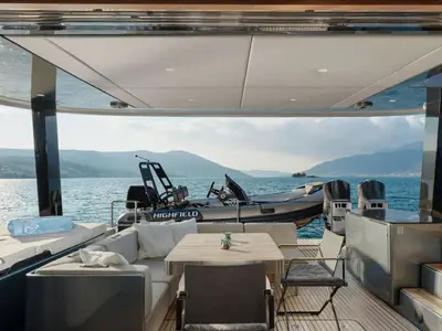 Lucy, a Sunreef 50 catamaran at Porto-Vecchio, France