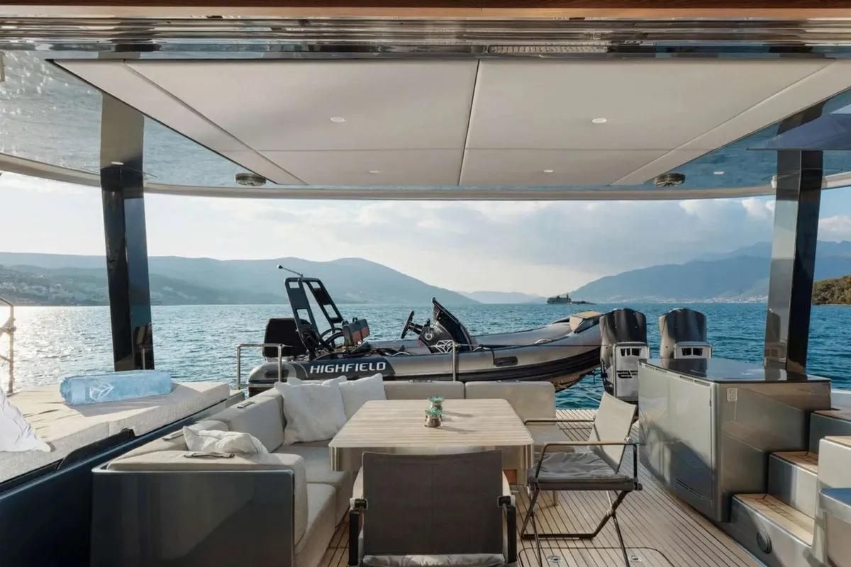 Lucy, a Sunreef 50 catamaran at Porto-Vecchio, France