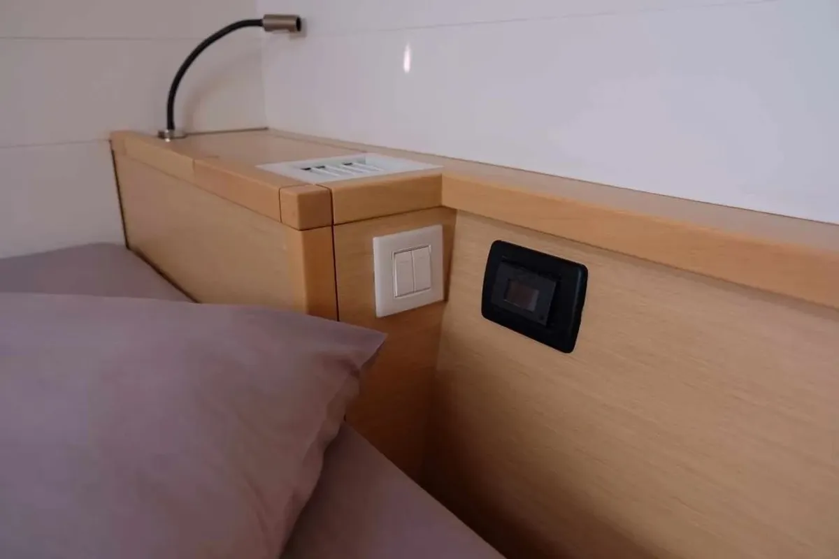 Cabin on No name - Whole Yacht, a Lagoon 450 Fly catamaran at Municipal Unit of Lefkada, Greece