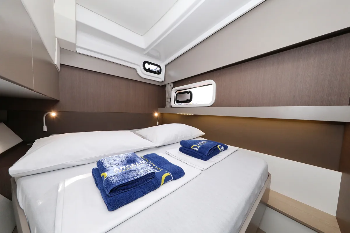 Cabin on Sea Office, a Bali Catspace catamaran at Grad Trogir, Croatia