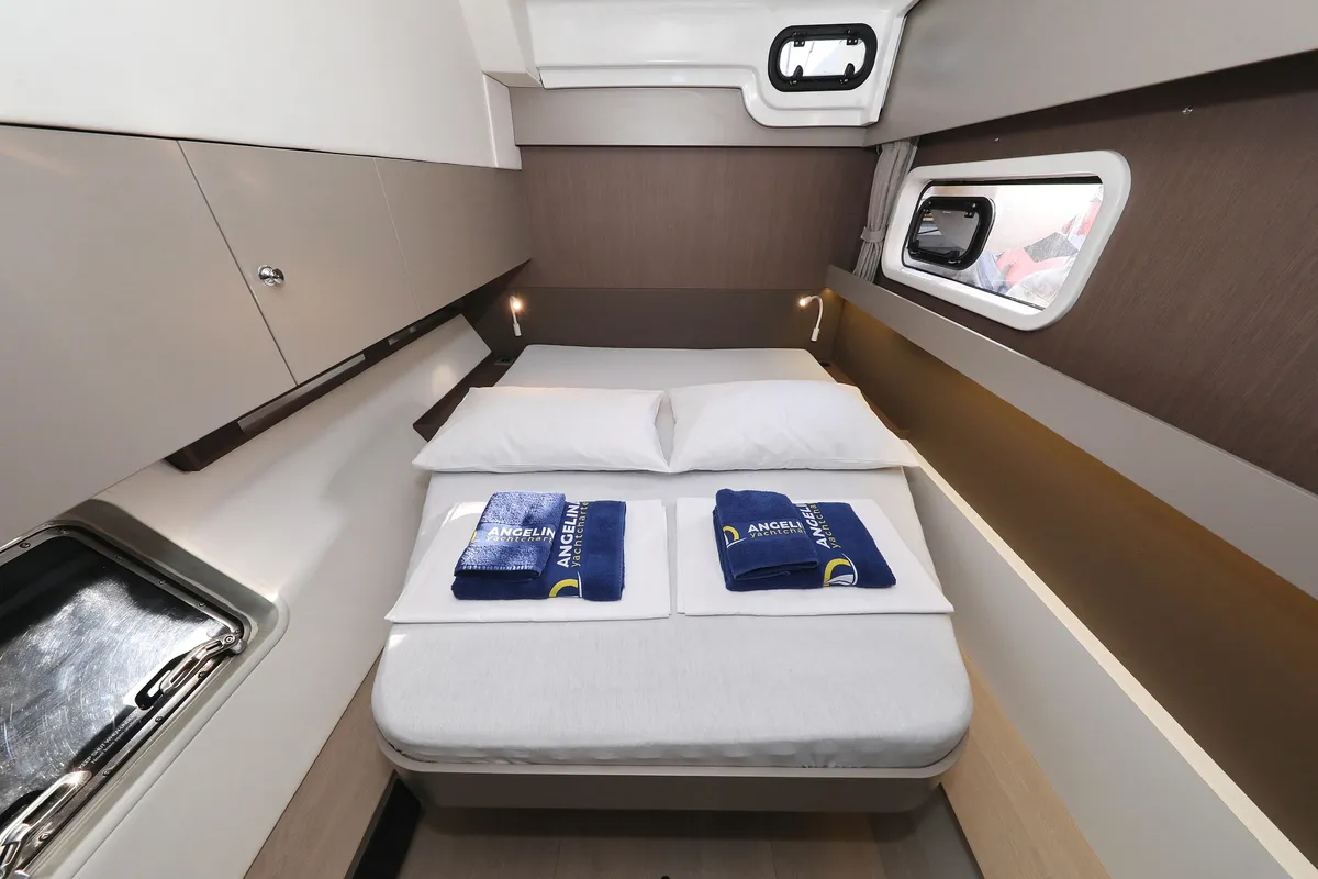 Cabin on Sea Office, a Bali Catspace catamaran at Grad Trogir, Croatia