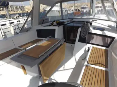 WAYWARD PRINCE, a Beneteau Oceanis 48 sailboat at Kalkara, Malta