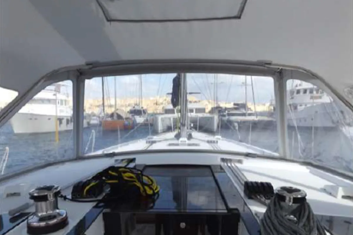 WAYWARD PRINCE, a Beneteau Oceanis 48 sailboat at Kalkara, Malta
