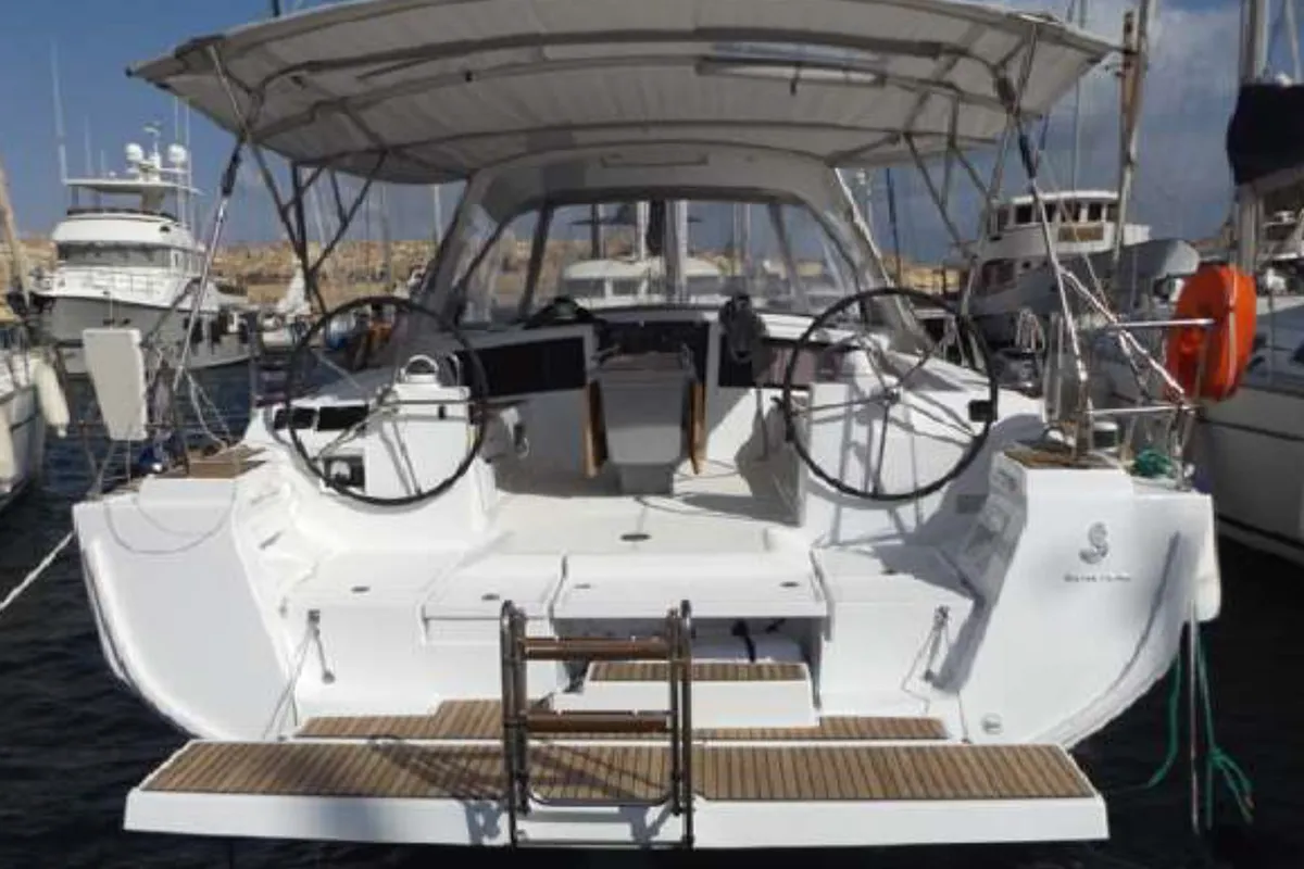 WAYWARD PRINCE, a Beneteau Oceanis 48 sailboat at Kalkara, Malta