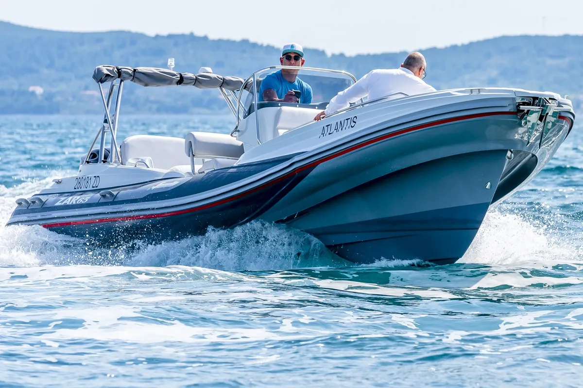 Atlantis, a ZAR 65 CL RIB at Općina Sukošan, Croatia