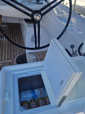 Cockpit of My Dreams, a Elan Impression 45 sailboat at Grad Pula, Croatia
