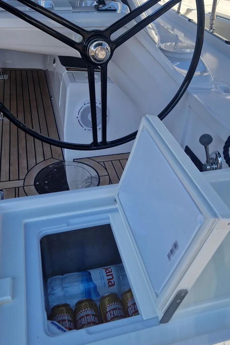 Cockpit of My Dreams, a Elan Impression 45 sailboat at Grad Pula, Croatia