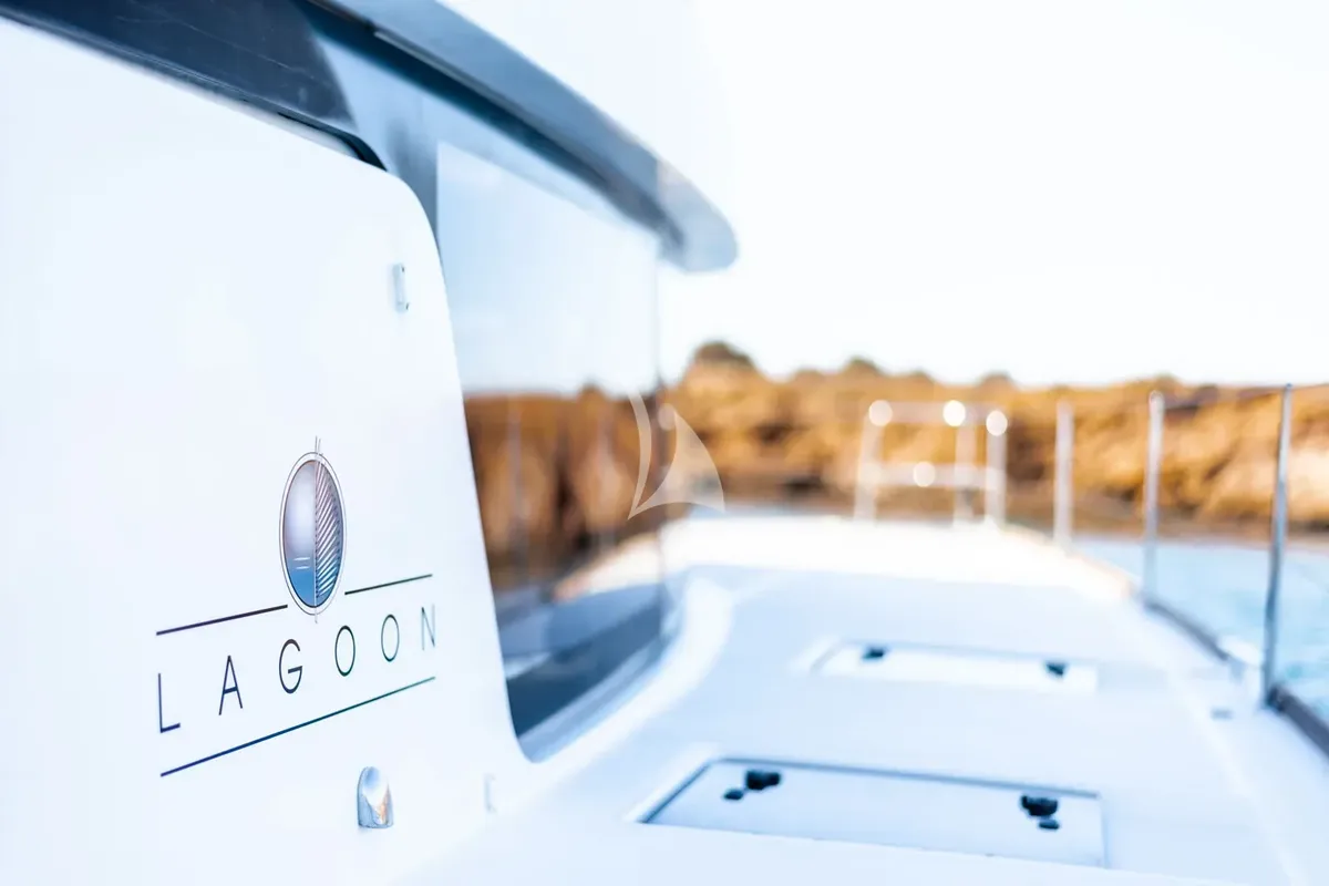 Ace of Hearts, a Lagoon 52 catamaran at Athens, Greece