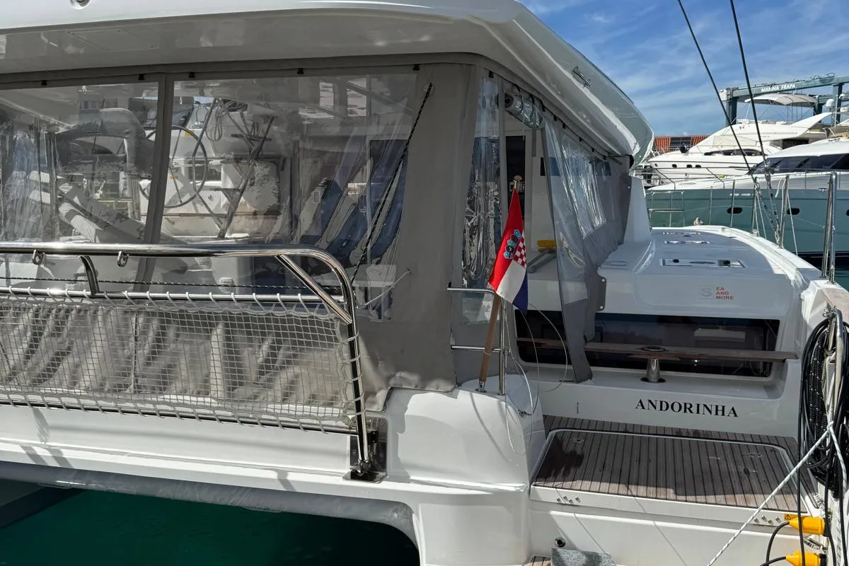 Lagoon 43, a catamaran at Rogoznica, Croatia