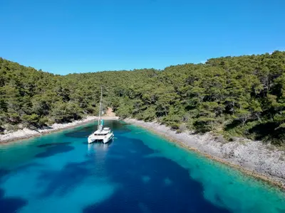Lagoon 43, a catamaran at Rogoznica, Croatia