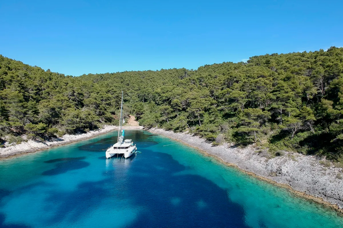 Lagoon 43, a catamaran at Rogoznica, Croatia