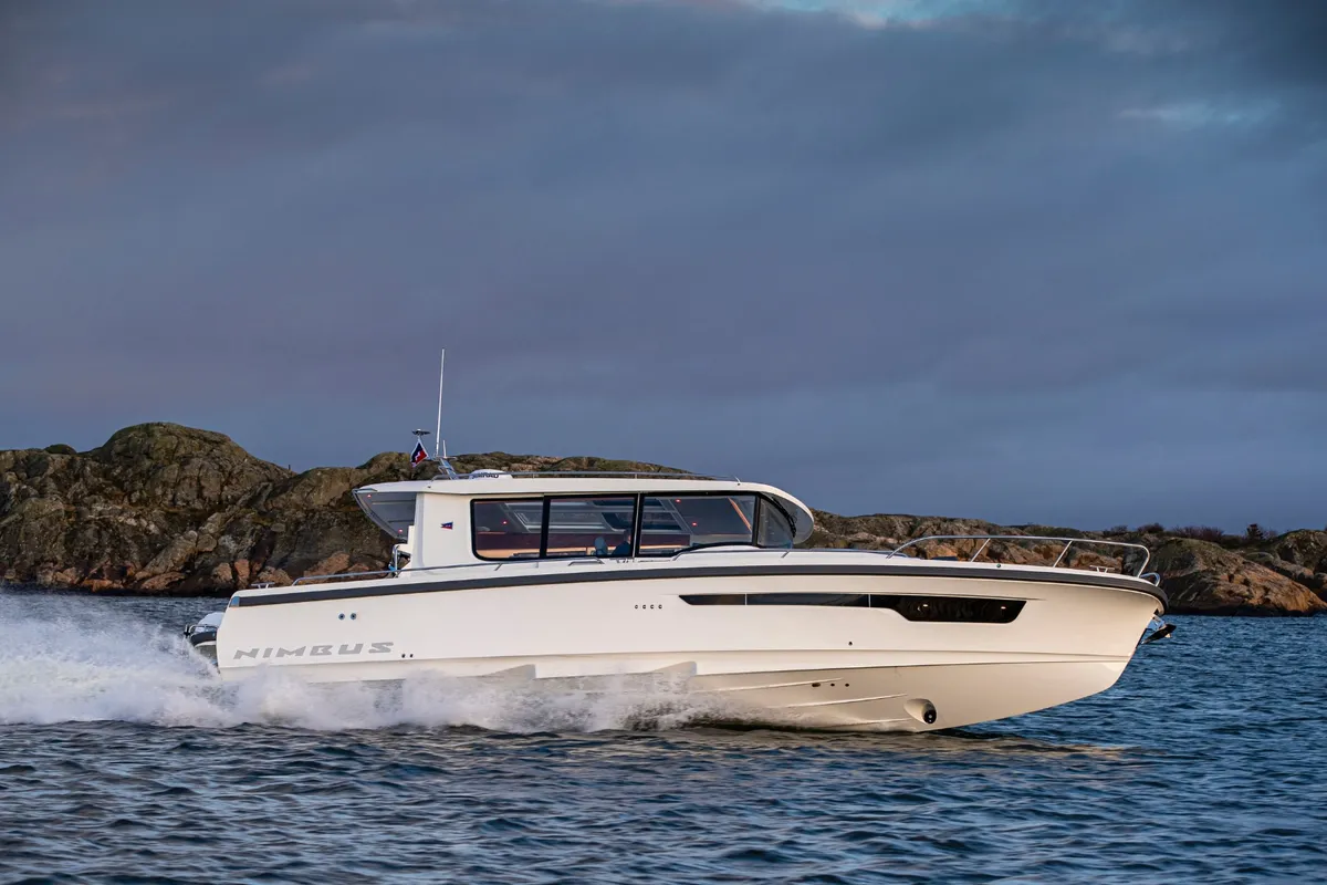 POSEIDON, a Nimbus Commuter C11 motorboat at Split, Croatia
