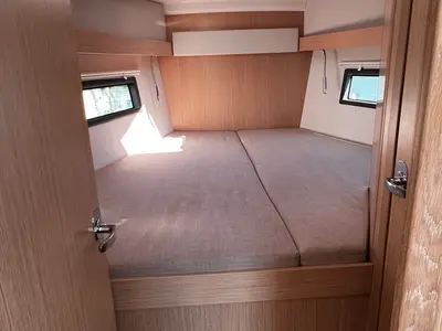 Cabin on Kirke, a Bavaria C38 sailboat at Zadar, Croatia