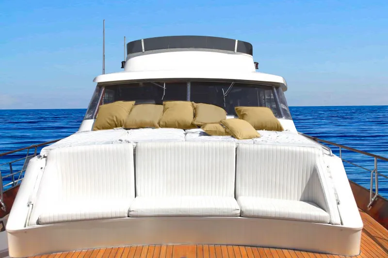 Teddy Bear, a Cantieri di Pisa Pegasus 80 motor yacht at Palermo, Italy